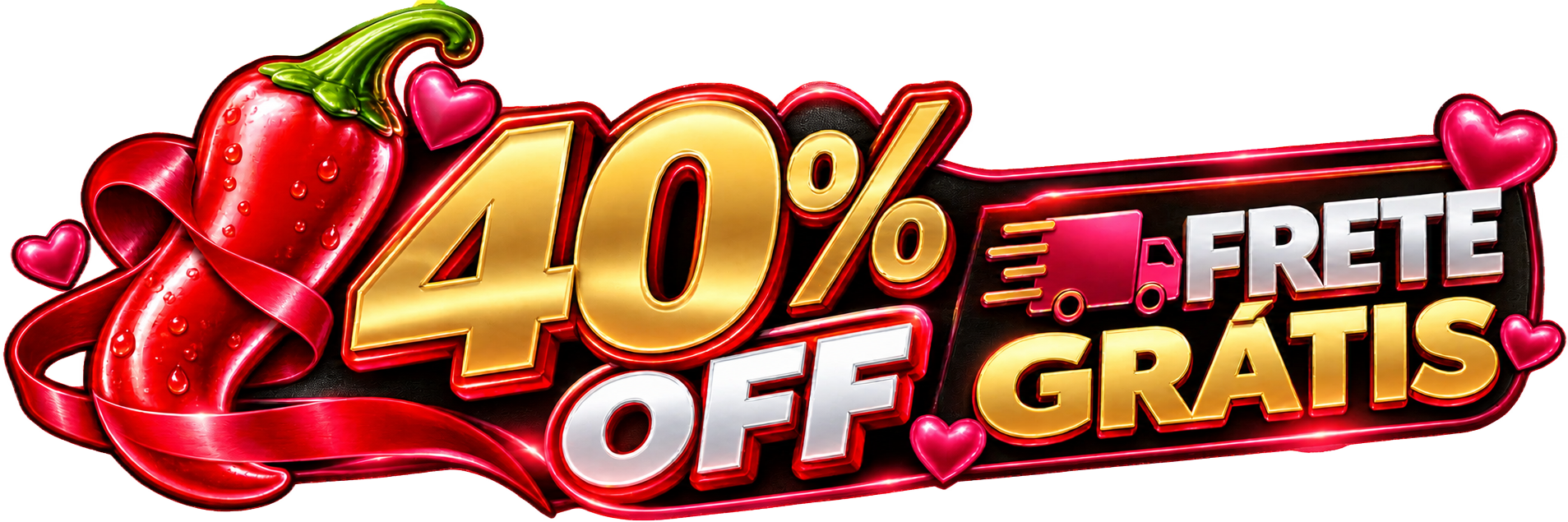 40% OFF + Frete Grátis